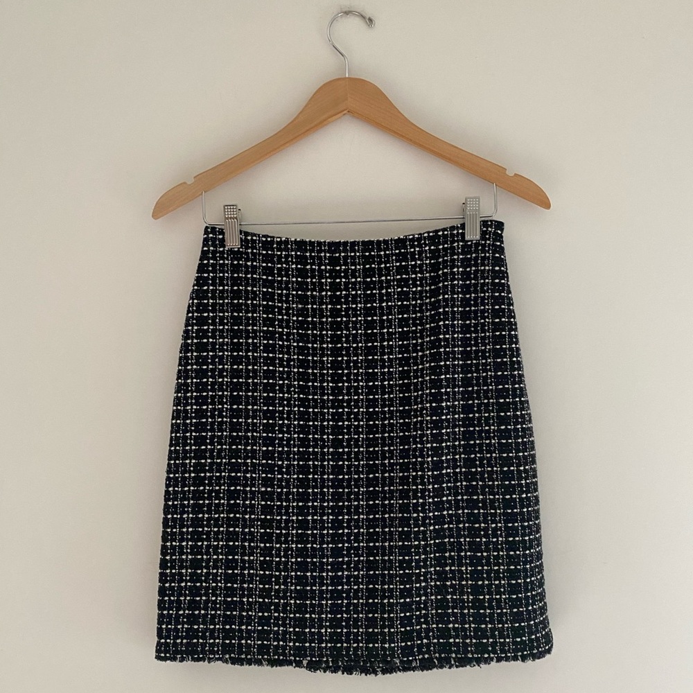 Black Knit Skirt